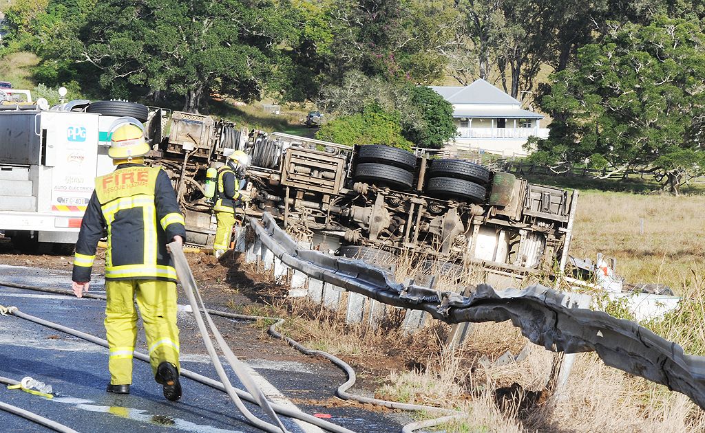 Fatal truck crash at Lismore Northern Star