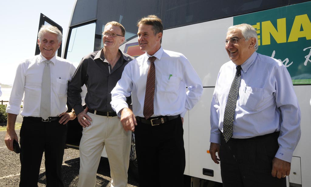 On a recent Nationals visit, pictured from left, Geoff Provest, Steve Cansdell, Andrew Stoner and Thomas George. On a recent Nationals visit, pictured from left, Geoff Provest, Steve Cansdell, Andrew Stoner and Thomas George.