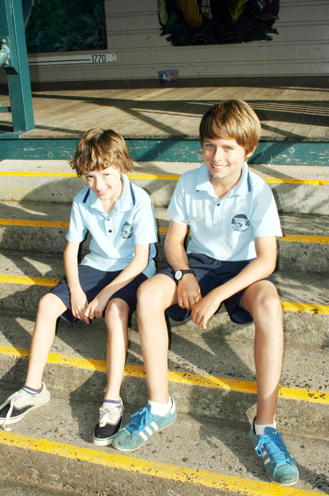 Sidney Kennedy (left) and Jasper Gotterson – proud winners of the North Coast Multicultural Public Speaking Competition.
Sidney Kennedy (left) and Jasper Gotterson – proud winners of the North Coast Multicultural Public Speaking Competition.