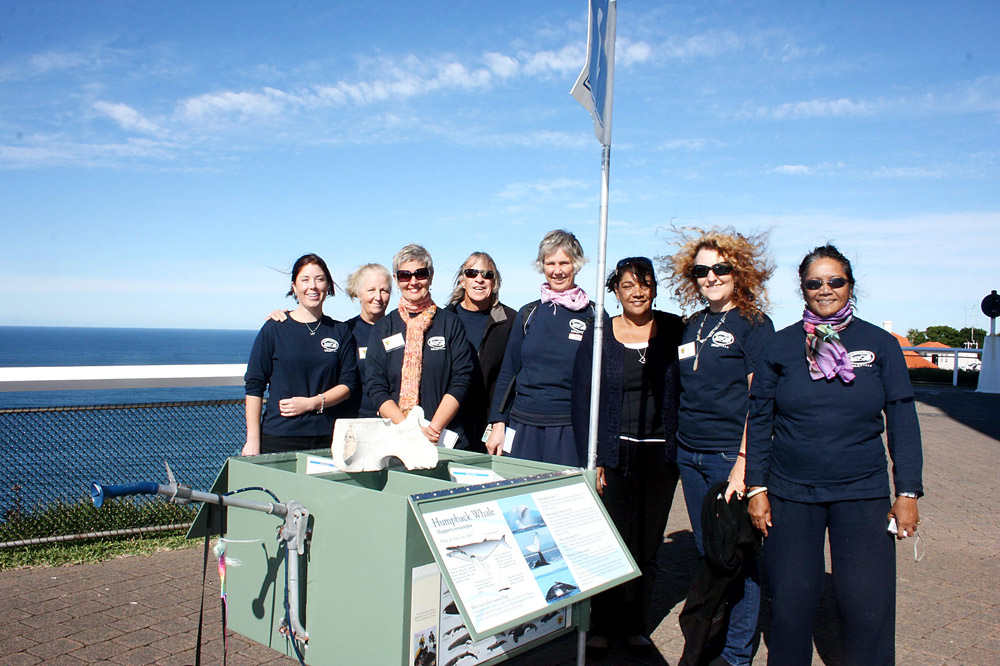 Volunteers at Cape Byron Lighthouse. Volunteers at Cape Byron Lighthouse.