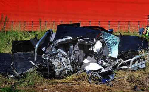 One of the eight fatalities on nearby stretches of the Pacific Highway in 2010. One of the eight fatalities on nearby stretches of the Pacific Highway in 2010.
