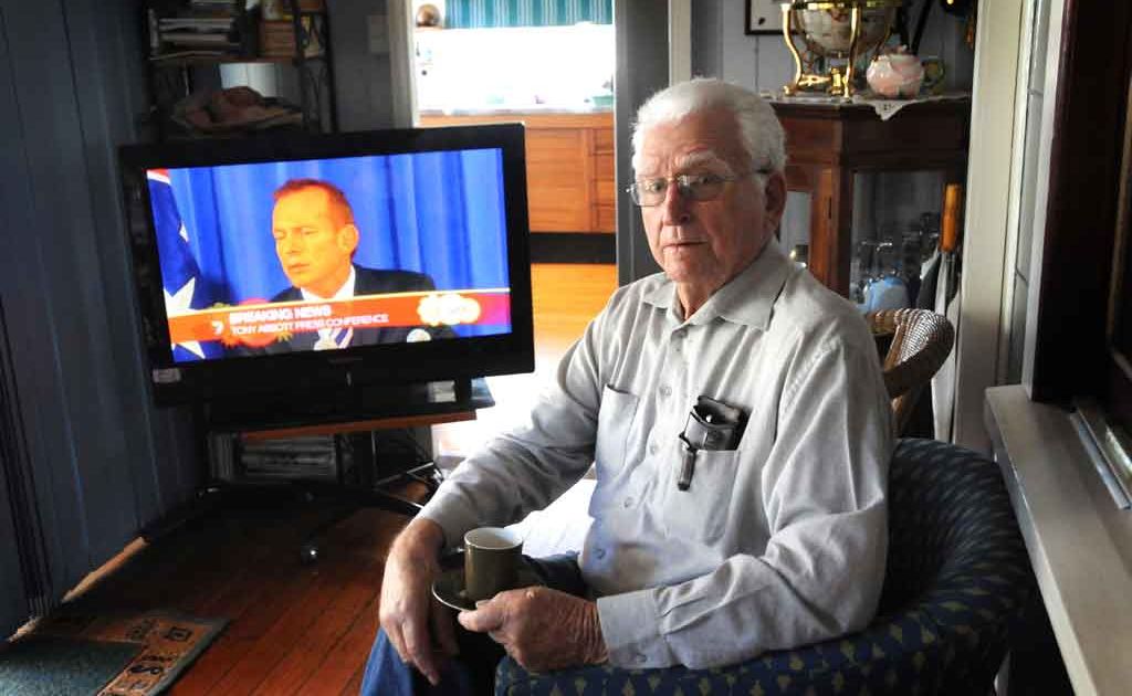 Kevin Rudd’s uncle Kev De Vere says the Prime Minister was stabbed in the back by his deputy Julia Gillard. Kevin Rudd’s uncle Kev De Vere says the Prime Minister was stabbed in the back by his deputy Julia Gillard.