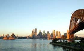 Sydney Harbour skyline, New South Wales Sydney Harbour skyline, New South Wales