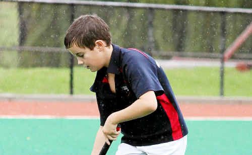 Matthew Eastwell, pictured in club hockey in March, won the division two player of the state championships at Rockhampton. Matthew Eastwell, pictured in club hockey in March, won the division two player of the state championships at Rockhampton.