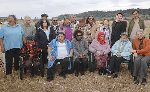Organisers, dignitaries and elders of the Bundjalung Nation gather for the Declaration of Cubawee Aboriginal Place. Organisers, dignitaries and elders of the Bundjalung Nation gather for the Declaration of Cubawee Aboriginal Place.