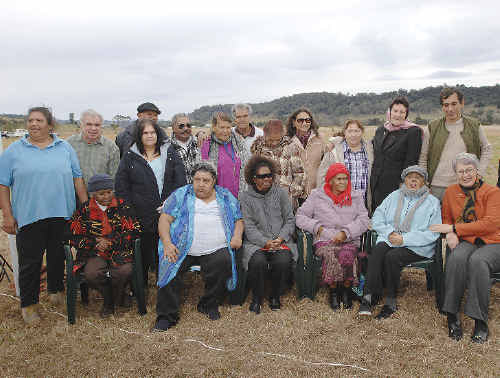Organisers, dignitaries and elders of the Bundjalung Nation gather for the Declaration of Cubawee Aboriginal Place. Organisers, dignitaries and elders of the Bundjalung Nation gather for the Declaration of Cubawee Aboriginal Place.
