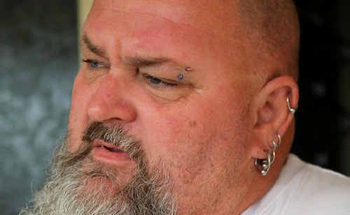 Tex Bennett talks yesterday of the community’s shock at Tuesday’s tragic events. Tex Bennett talks yesterday of the community’s shock at Tuesday’s tragic events.