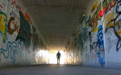 A girl faces a six-month wait after being pricked by a used syringe in the underpass on Dean Street near Frenchville Road. A girl faces a six-month wait after being pricked by a used syringe in the underpass on Dean Street near Frenchville Road.