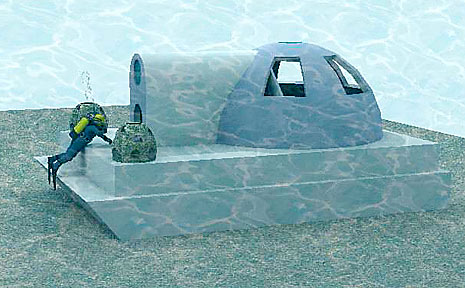 The “underwater caravan” that Dome Shells Australia at Billinudgel will build for Waterford Constructions to take ocean research and protection, as well as marine tourism, to a whole new depth world-wide. The “underwater caravan” that Dome Shells Australia at Billinudgel will build for Waterford Constructions to take ocean research and protection, as well as marine tourism, to a whole new depth world-wide.