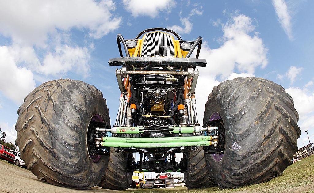 Monster truck Freakshow.
Monster truck Freakshow.