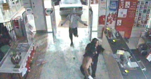 Closed-circuit TV footage of the ram raid at the Target Country store in Goonellabah on January 23. Closed-circuit TV footage of the ram raid at the Target Country store in Goonellabah on January 23.