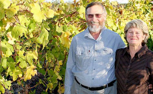 Peter and Therese Stark from Boireann Winery near Stanthorpe live up to “grape expectations” by receiving their fifth five-star rating in a row from renowned wine critic James Halliday. Peter and Therese Stark from Boireann Winery near Stanthorpe live up to “grape expectations” by receiving their fifth five-star rating in a row from renowned wine critic James Halliday.