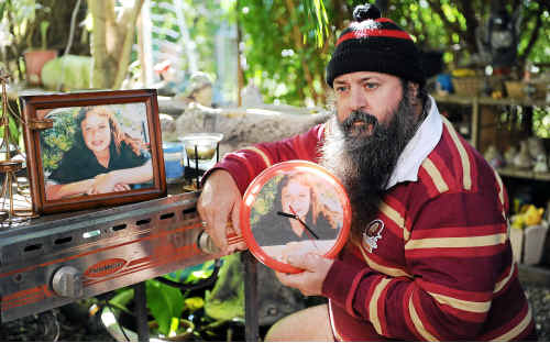 Bundaberg dad Mick Peet spent years looking for his missing daughter, Lateesha Nolan. Bundaberg dad Mick Peet spent years looking for his missing daughter, Lateesha Nolan.