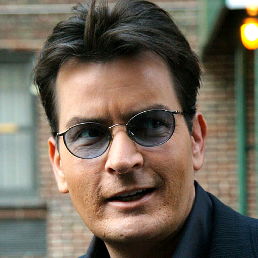 Charlie Sheen. Charlie Sheen.