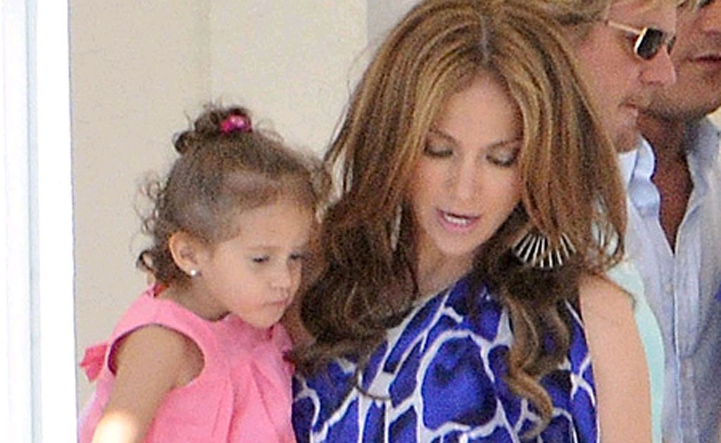 Jennifer Lopez with daughter Emme. Jennifer Lopez with daughter Emme.