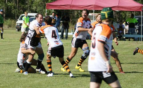 Miriam Vale enforcer Aaron Causton will hope his team can cap a year off in dominance with a premiership. Miriam Vale enforcer Aaron Causton will hope his team can cap a year off in dominance with a premiership.