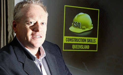 Construction Skills Queensland CEO Brett Schimming brought his training roadshow to Ipswich. Construction Skills Queensland CEO Brett Schimming brought his training roadshow to Ipswich.