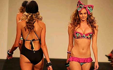 2 Chillies Swimwear, shown at the Brisbane Fashion Festival. 2 Chillies Swimwear, shown at the Brisbane Fashion Festival.