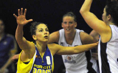 Port City Power on way to winning the final. Port City Power on way to winning the final.