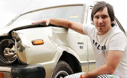Duke Wilde Band’s demo recording of their debut album was taken from Nick Aitken’s stolen car. Duke Wilde Band’s demo recording of their debut album was taken from Nick Aitken’s stolen car.