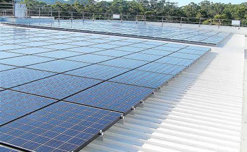 Solar panels have now been installed on Rigby House. Solar panels have now been installed on Rigby House.