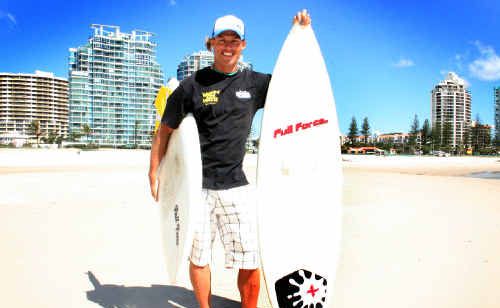 Surf coach Jamo Borthwick wants old boards to send to kids in Papua New Guinea. Surf coach Jamo Borthwick wants old boards to send to kids in Papua New Guinea.
