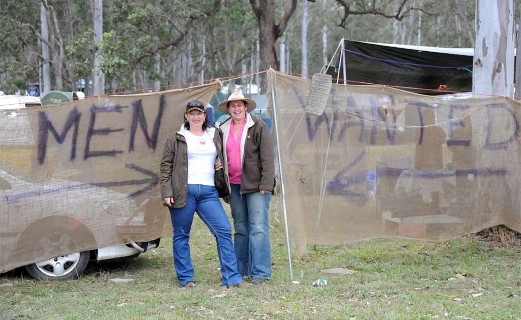 Kylie Hogan and Kathy Drew are having fun at the Muster this year, but want to ensure it stays a country music event. Kylie Hogan and Kathy Drew are having fun at the Muster this year, but want to ensure it stays a country music event.