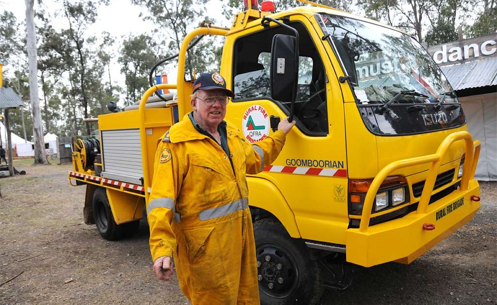 Gympie's favourite volunteer, Reg Tame. Gympie's favourite volunteer, Reg Tame.