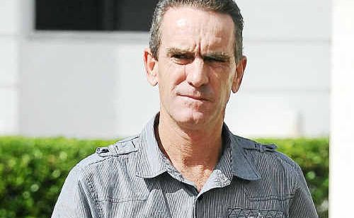 Anthony Bruce Beer outside Bundaberg Magistrates Court. Anthony Bruce Beer outside Bundaberg Magistrates Court.