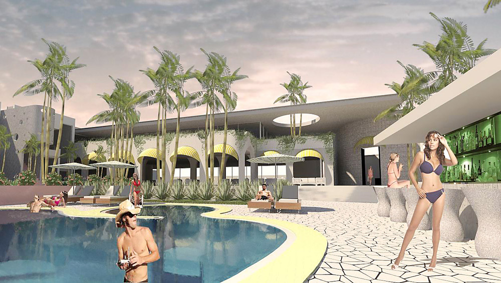 An artist’s impression of the new $15 million redevelopment on the site of the Sunseeker Motel in Byron Bay. An artist’s impression of the new $15 million redevelopment on the site of the Sunseeker Motel in Byron Bay.