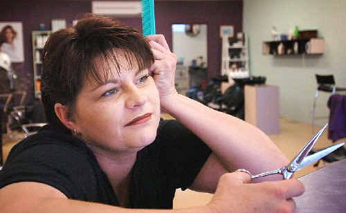 Hairdresser Alison McDonald can’t find another qualified hairdresser to work in her salon. Hairdresser Alison McDonald can’t find another qualified hairdresser to work in her salon.