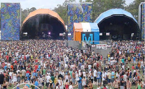 Uncertain future: A large crowd packs last year’s Gold Coast Big Day Out at its Parklands Showground venue, which is scheduled to be closed in June 2013. Uncertain future: A large crowd packs last year’s Gold Coast Big Day Out at its Parklands Showground venue, which is scheduled to be closed in June 2013.