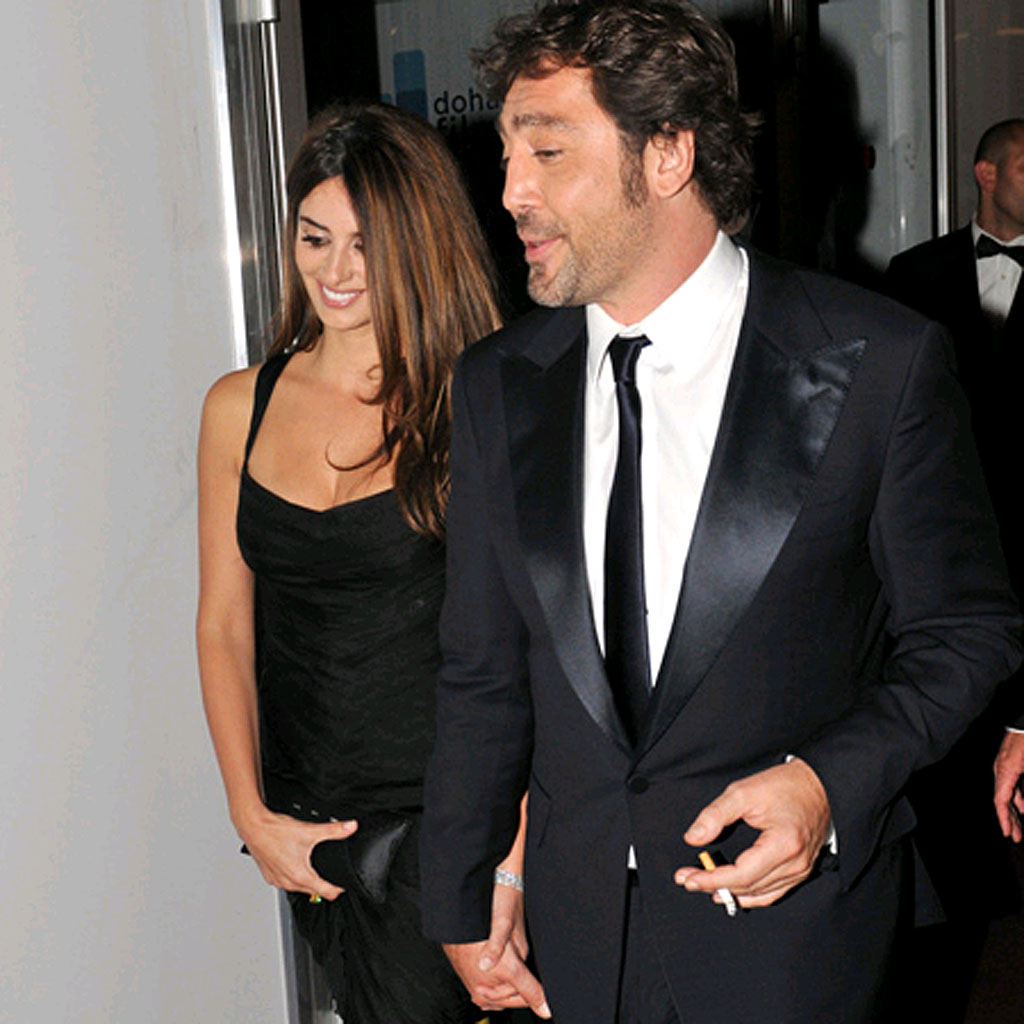 Penelope Cruz and Javier Bardem. Penelope Cruz and Javier Bardem.