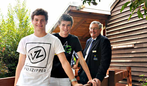 Mayor Ron Dyne follows the lead of St Patrick’s College students Jerico Jackson (left) and Clancy Adams at this week’s Gympie Conference Centre student leadership training sessions. Mayor Ron Dyne follows the lead of St Patrick’s College students Jerico Jackson (left) and Clancy Adams at this week’s Gympie Conference Centre student leadership training sessions.