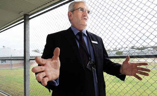 Corrective Services Commissioner Kelvin Anderson is satisfied with new management at Maryborough Correctional Centre. Photo: KARLEILA THOMSEN 10h1985a Corrective Services Commissioner Kelvin Anderson is satisfied with new management at Maryborough Correctional Centre. Photo: KARLEILA THOMSEN 10h1985a