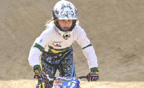 Tenille Spencer will be one Gladstone rider putting the foot down during the BMX State Age Championships. Tenille Spencer will be one Gladstone rider putting the foot down during the BMX State Age Championships.