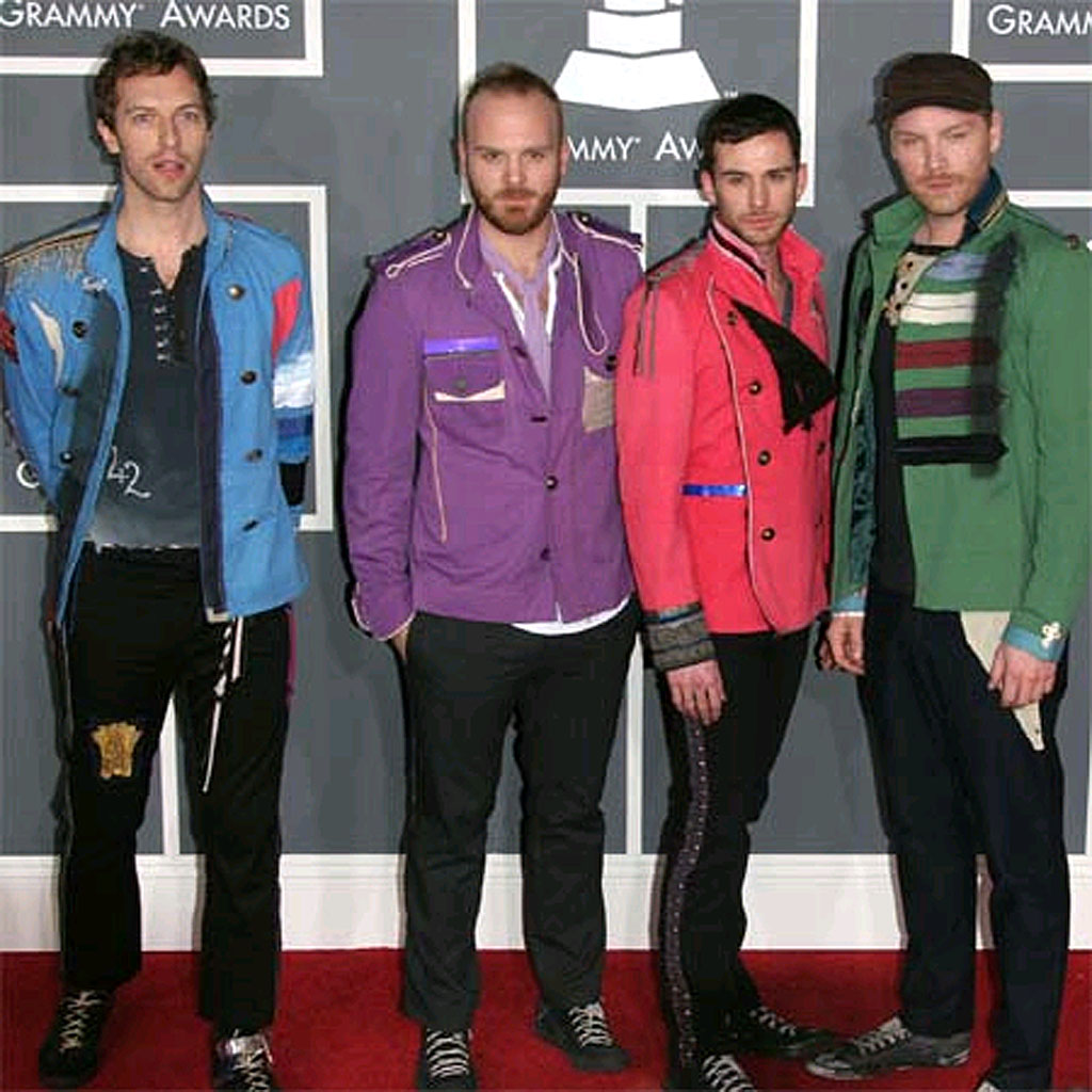 Coldplay. Coldplay.