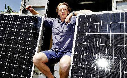 Do your homework: Richard Hillard, from Byron Solar, urges people to be careful when getting solar panels installed, and to make sure they are getting a quality system that suits their needs. Do your homework: Richard Hillard, from Byron Solar, urges people to be careful when getting solar panels installed, and to make sure they are getting a quality system that suits their needs.