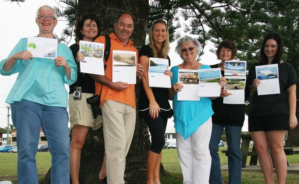 Calendar contributors, from left, Patricia Konitzky, Michelle Begg, Paul Begg, Lisa Moffat, Helen Armstrong, Marion Liddle and Brianna Howe. Calendar contributors, from left, Patricia Konitzky, Michelle Begg, Paul Begg, Lisa Moffat, Helen Armstrong, Marion Liddle and Brianna Howe.