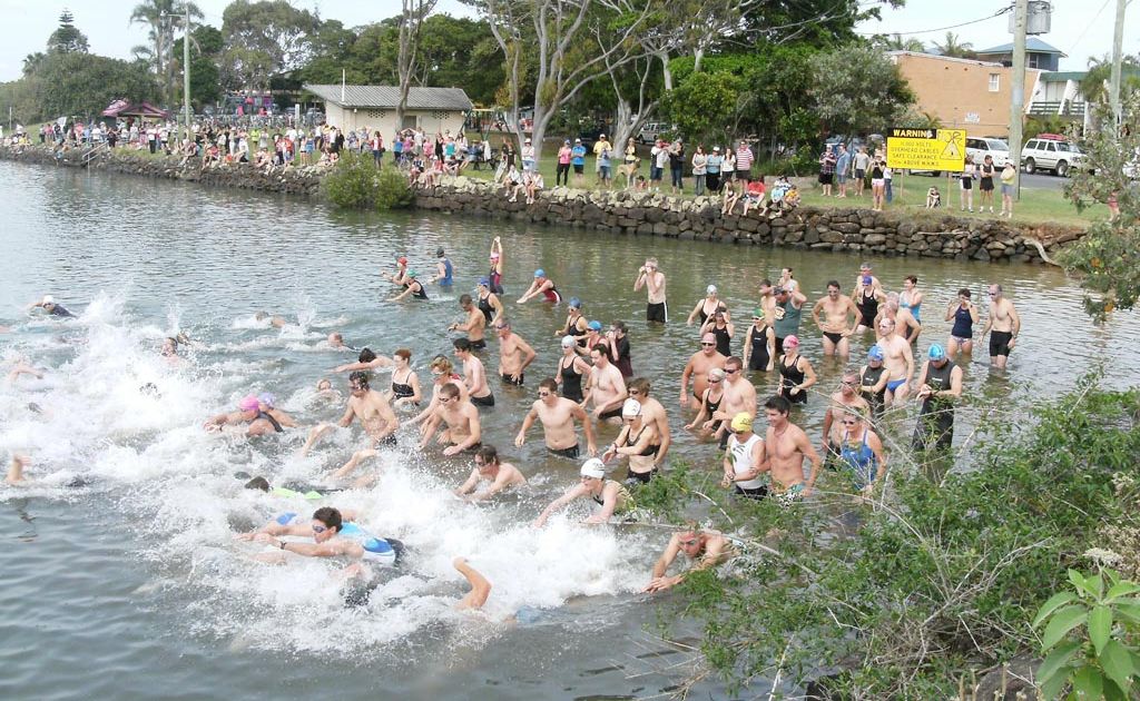 Sunday's sixth annual Brunswick Surf Club's Triathlon was held in perfect weather for the competitors. Sunday's sixth annual Brunswick Surf Club's Triathlon was held in perfect weather for the competitors.
