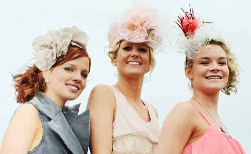 Hannah Gribbin, Rebecca Hitzke and Jessica Carey were contenders for Fashions on the Field. Hannah Gribbin, Rebecca Hitzke and Jessica Carey were contenders for Fashions on the Field.