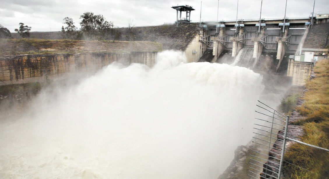 Wivenhoe spillway opens after rain Queensland Times