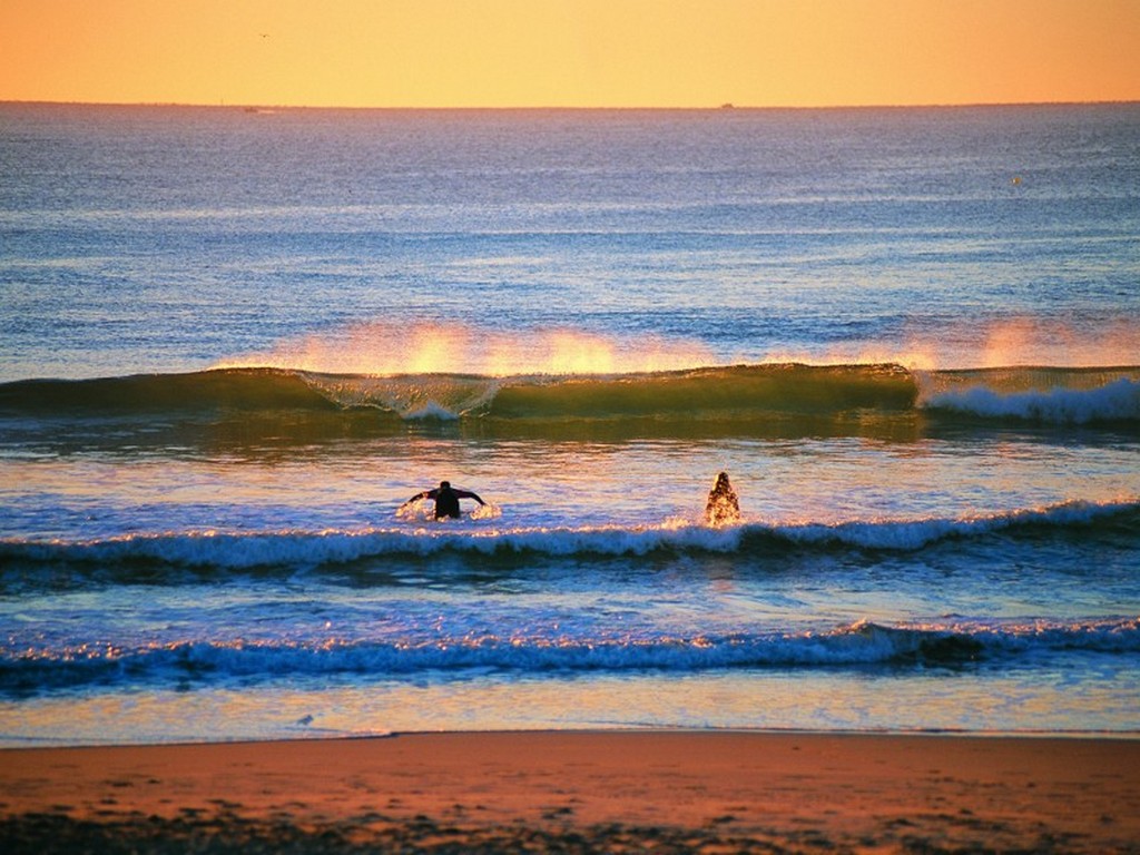 Maroochydore Beach on the Sunshine Coast. Maroochydore Beach on the Sunshine Coast.