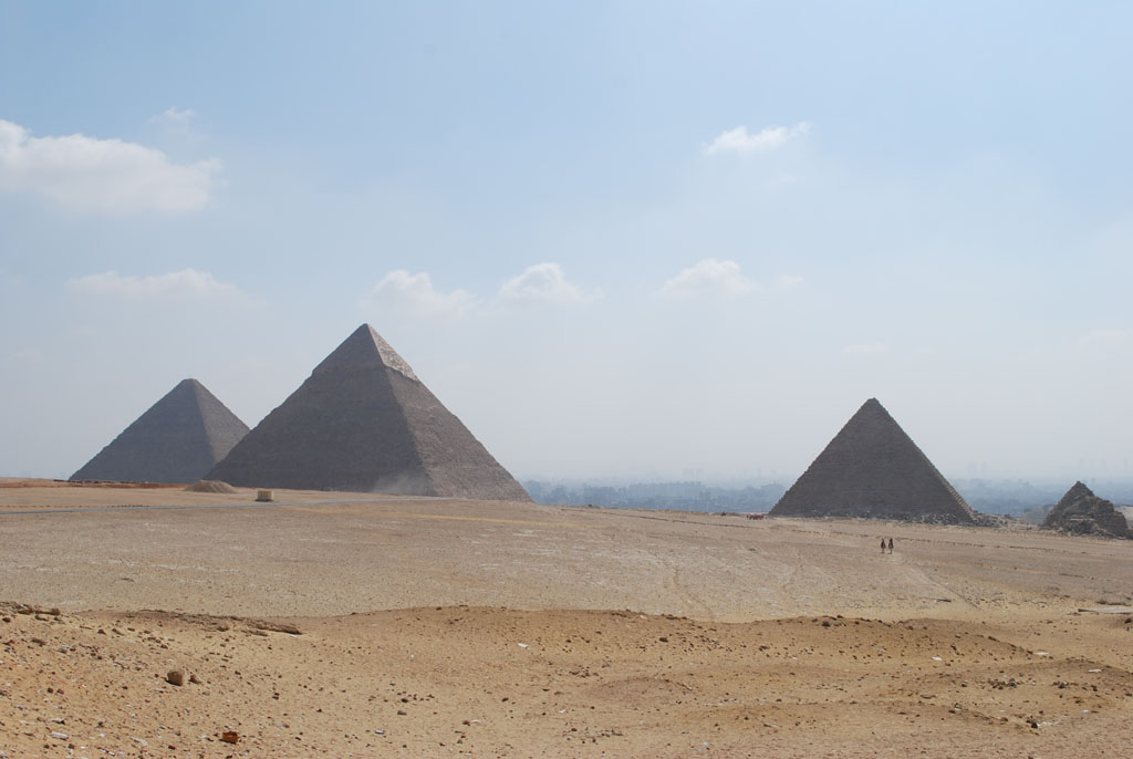 The Pyramids of Giza. The Pyramids of Giza.