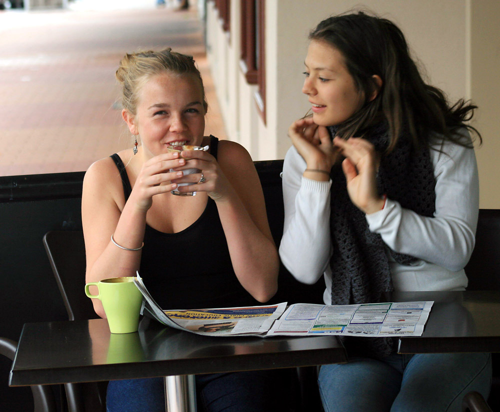 Year 10 Byron High students Ceara Kilgariff and Lealah Shostak are looking for career inspiration, ideas and advice. Year 10 Byron High students Ceara Kilgariff and Lealah Shostak are looking for career inspiration, ideas and advice.