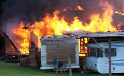 Murder charges: Brothers Benjamin and Andrew Biffin will appear in the Lismore Local Court before Christmas charged over the death of Luke Ogilvie in this house fire at Bilambil near Tweed Heads. Murder charges: Brothers Benjamin and Andrew Biffin will appear in the Lismore Local Court before Christmas charged over the death of Luke Ogilvie in this house fire at Bilambil near Tweed Heads.