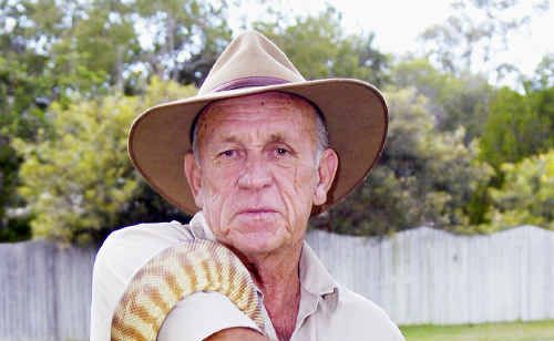 Just this week Fraser Coast snake handler Roy McGrath was called to three afternoon jobs of snakes in homes within half and hour.