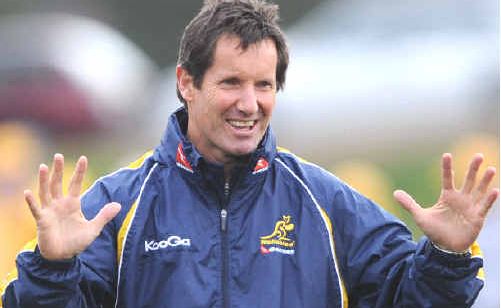 Wallabies coach Robbie Deans. Wallabies coach Robbie Deans.