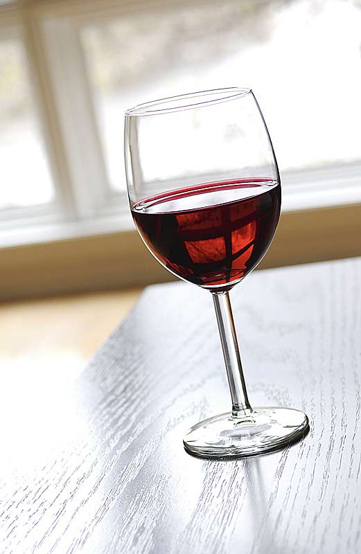The study has found those who have a regular glass of red wine with their evening meal had healthier blood fat profiles. The study has found those who have a regular glass of red wine with their evening meal had healthier blood fat profiles.