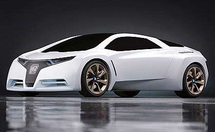 Honda's hydrogen-powered FC Sport concept could indicate motoring's future. Honda's hydrogen-powered FC Sport concept could indicate motoring's future.